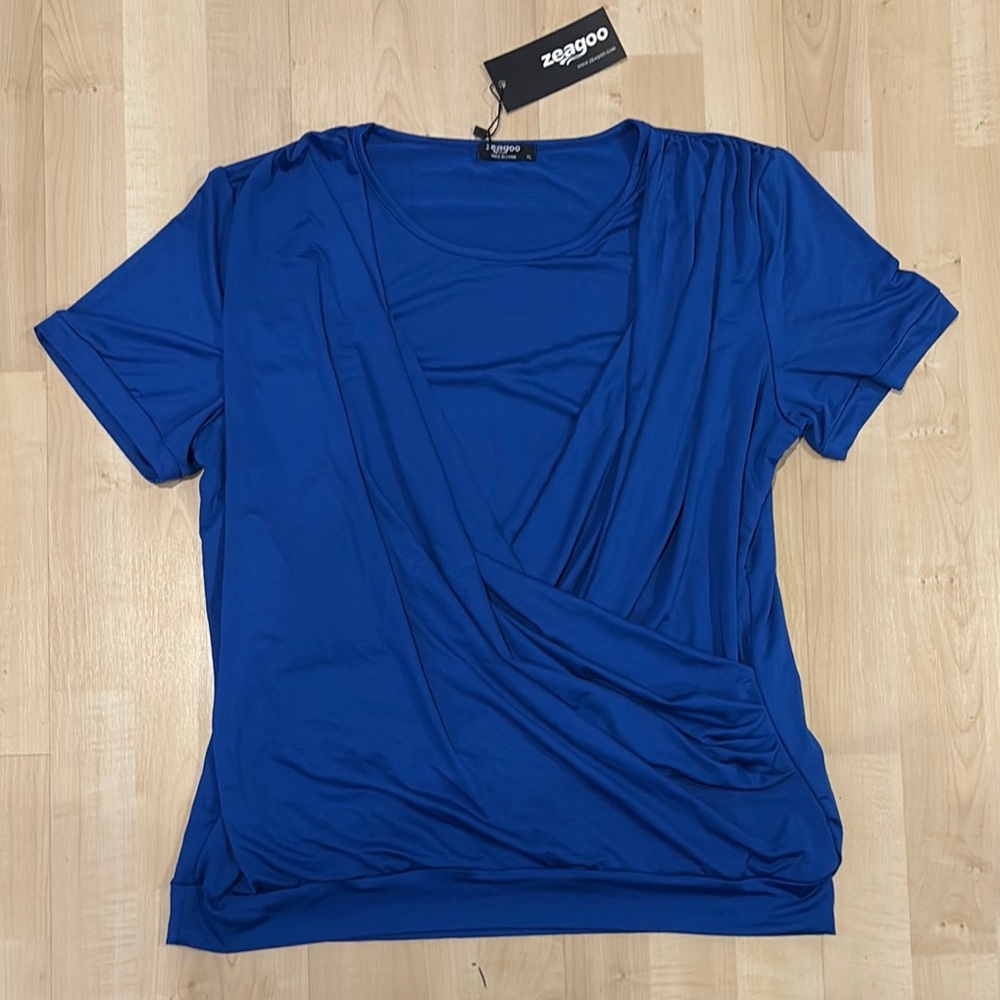Royal Blue Blouse 📦 ( M-13)